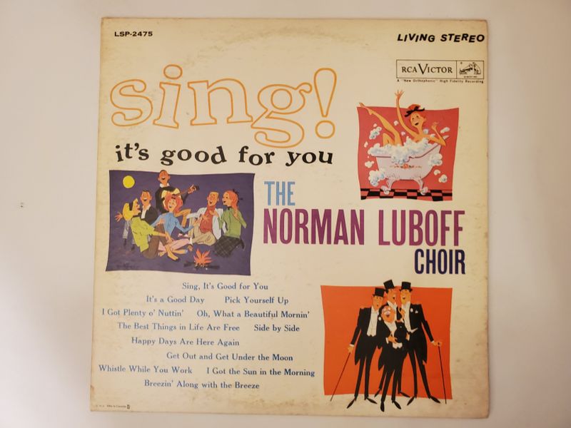 The Norman Luboff Choir Sing! It's Good for You vinyl record